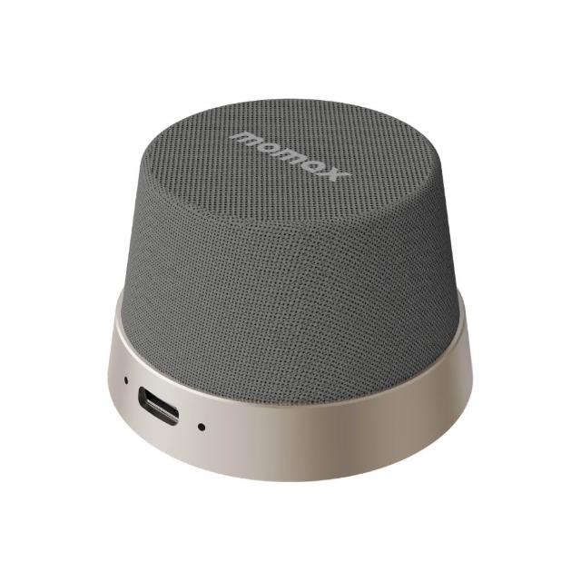 【Momax】1-Vibe Go 迷你磁吸支架無線音箱(可攜式喇叭/無線藍牙音箱/藍牙喇叭)