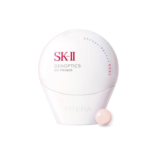 【SK-II】官方直營 CC霜30g+潔面乳120g(五合一/防曬小白球/自然膚或玫瑰粉或校色綠/新客入手/超品日)