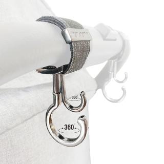 【e.x.p japon】Luxurious 360度可旋轉 嬰兒手推車掛勾(5色可選 多種款式可搭配)