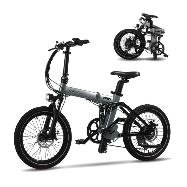 【CyberCycle】Pony 小馬 - 雙避震四連桿 折疊電輔車(48V電控系統/電輔小折/電動輔助自行車)