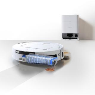 掃地機器人推薦 【ECOVACS 科沃斯】T80 OMNI 全新一代滾筒活水洗地掃拖機器人(邊洗邊拖/16倍壓強/無縫貼邊)