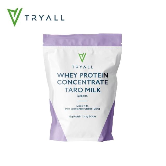 【TRYALL】濃縮乳清蛋白 500g袋 口味任選