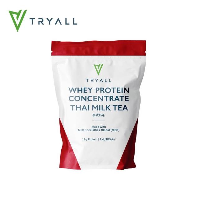 【TRYALL】濃縮乳清蛋白 500g袋 口味任選