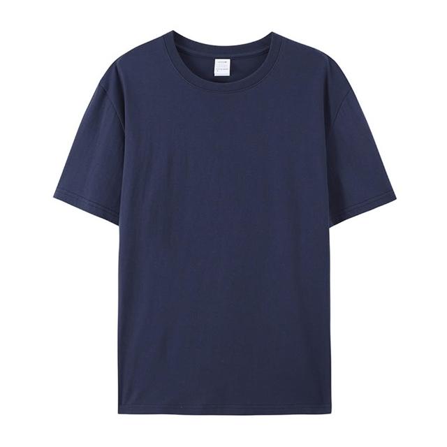 【LEESA】素色衣服\純棉短袖\貼身短T\素T\圓領上衣\百搭素T\透氣衣服\居家服\排汗\厚磅\修 