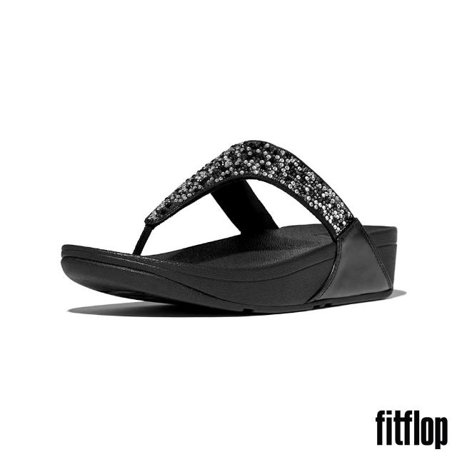 【FitFlop】防水可調式/水鑽金屬/Z字亮片/素面鬆緊/花卉皮革/夾腳後帶涼拖鞋-女(多款)
