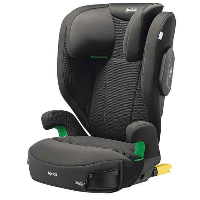 【Aprica 愛普力卡】RideCrew ISOFIX 3-12歲成長型汽座(安全帶兩用 成長座椅 增高墊)