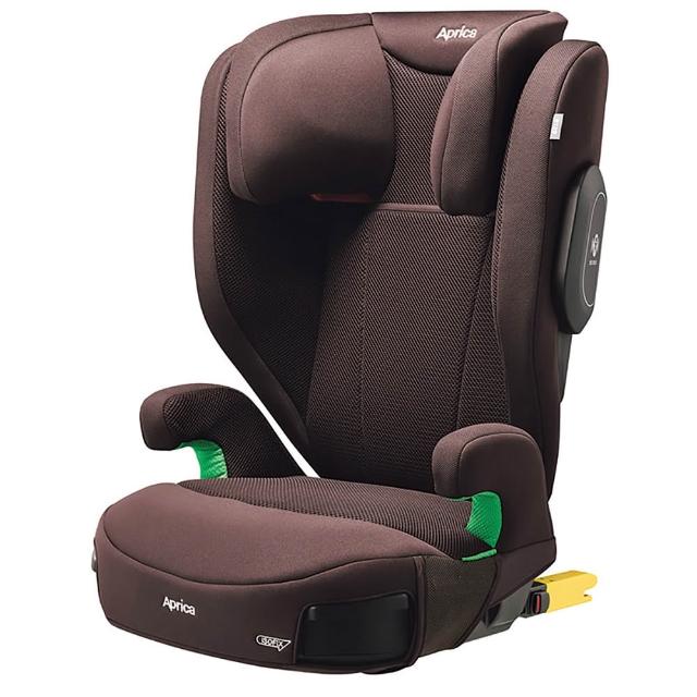 【Aprica 愛普力卡】RideCrew ISOFIX 3-12歲成長型汽座(安全帶兩用 成長座椅 增高墊)