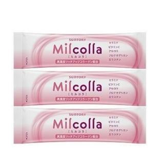【Suntory 三得利】Milcolla 蜜露珂娜膠原蛋白15日份(15包/組)