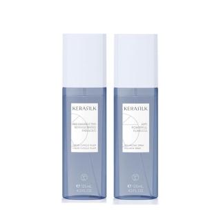 【KERASILK】水感蓬鬆髮霧組☆水誘晶漾125ml+輕盈蓬蓬125ml(補水保濕/蓬鬆不厚重/抗扁塌/免沖/)