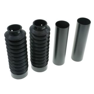 【Supamoto】前叉防塵套—C(黑化/上管/41mm/短版/前避震/橡皮套/復古/鋁合金/檔車/改裝/通用)