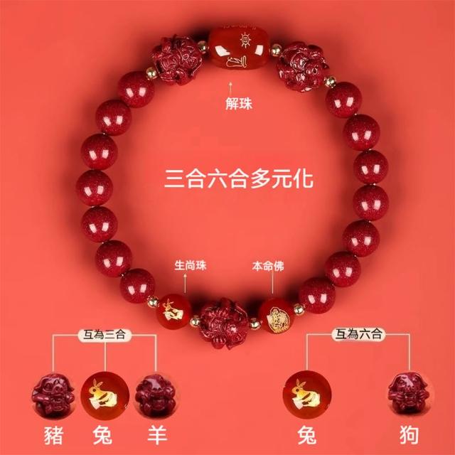 【LEESA】生肖手鍊\本命年\硃砂手串\紫金砂手鍊\三合六合\招財手鍊\開運手鍊\保平安\避邪 