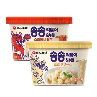 【農心泰耕】洞洞辣炒年糕冬粉碗裝(口味任選)