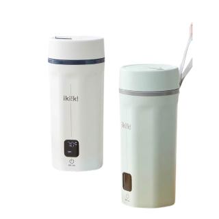 快煮壺推薦 【ikiiki 伊崎】520ML快煮杯丨全球電壓隨行電熱水杯IK-TK4204/05(可託運 國際電壓)