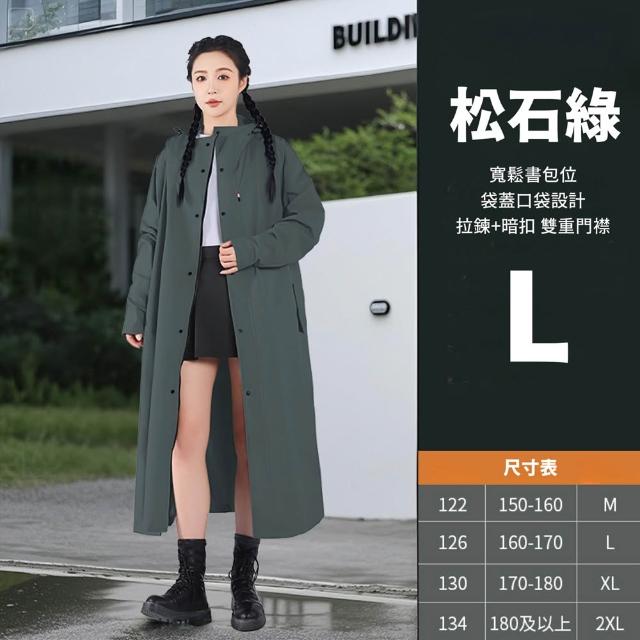 【生活嚴選】拉鍊款一件式雨衣 雙門襟 機車雨衣 通勤雨衣(抗颱必備/好穿脫/暴雨剋星)