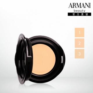 【ARMANI 亞曼尼】官方直營 超持妝絲絨水慕斯無瑕氣墊粉蕊 14g(不含外盒)