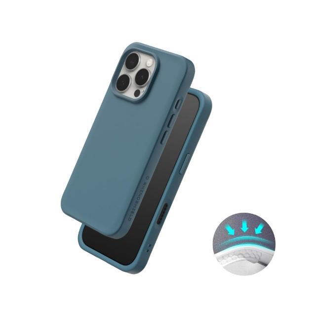 【RHINOSHIELD 犀牛盾】iPhone 16/16 Plus/16 Pro/16 Pro Max SolidX 強化吸震緩衝防摔手機殼