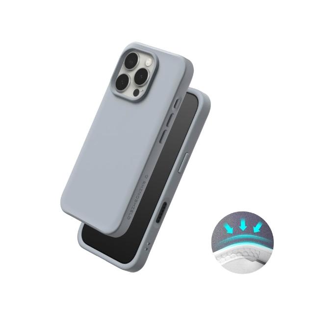 【RHINOSHIELD 犀牛盾】iPhone 16/16 Plus/16 Pro/16 Pro Max SolidX 強化吸震緩衝防摔手機殼