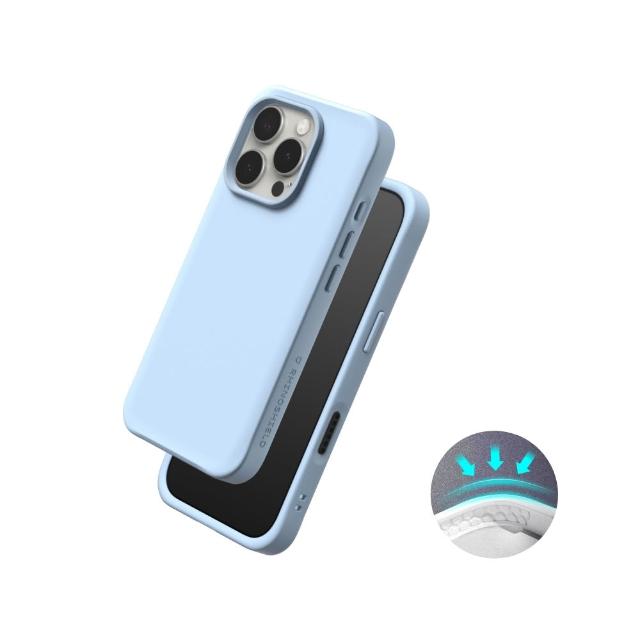 【RHINOSHIELD 犀牛盾】iPhone 16/16 Plus/16 Pro/16 Pro Max SolidX 強化吸震緩衝防摔手機殼