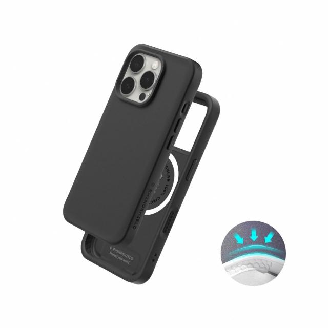 【RHINOSHIELD 犀牛盾】iPhone 16/16 Plus/16 Pro/Pro Max SolidX MagSafe兼容 強化吸震緩衝防摔磁吸手機殼