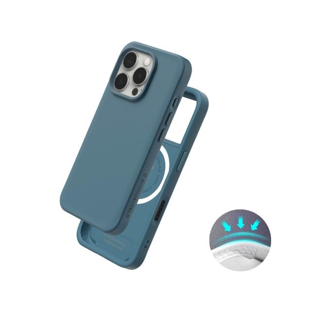 【RHINOSHIELD 犀牛盾】iPhone 16/16 Plus/16 Pro/Pro Max SolidX MagSafe兼容 強化吸震緩衝防摔磁吸手機殼