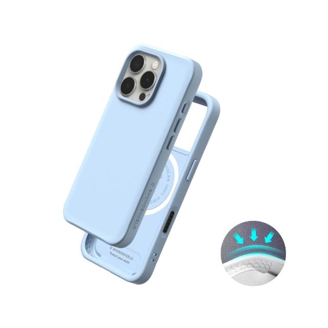 【RHINOSHIELD 犀牛盾】iPhone 16/16 Plus/16 Pro/Pro Max SolidX MagSafe兼容 強化吸震緩衝防摔磁吸手機殼