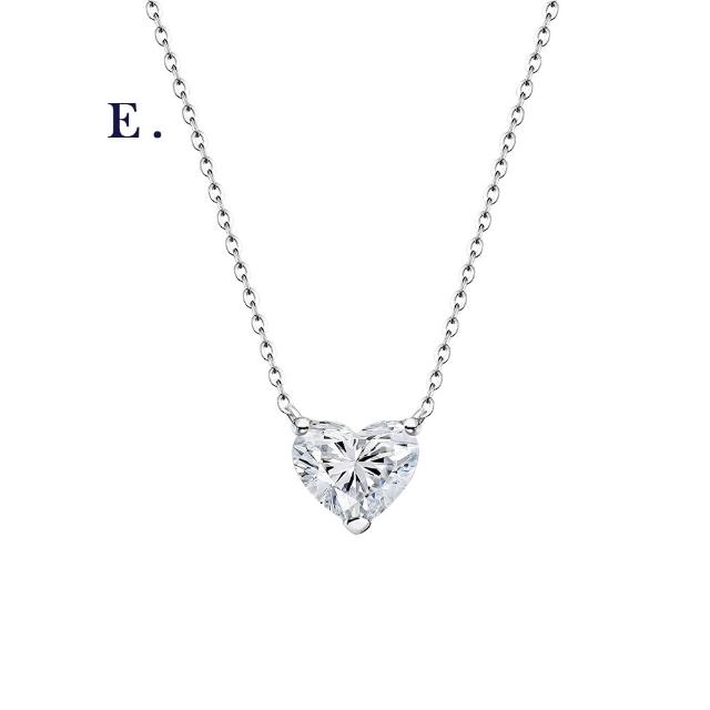 【IS DIAMOND】買一送一 IGI 1克拉鉑金台 D/ VS1 鑽石項鍊/手鍊 任選(培育鑽石) 送50分鑽石線戒