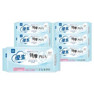 【US BABY 優生】珍珠紋特厚型純棉洗臉巾-80抽 (6包)