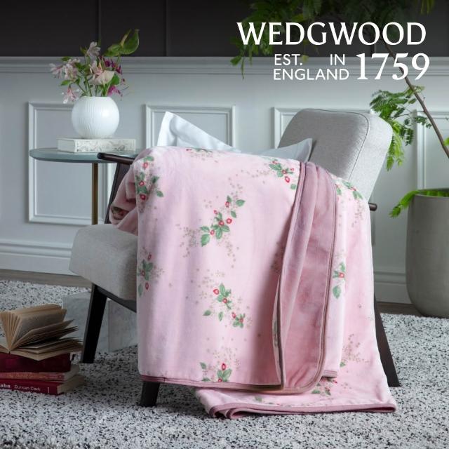 【WEDGWOOD】Reve雙品牌任選｜雙層印花毛毯/石墨烯輕暖被(雙人180x210cm)