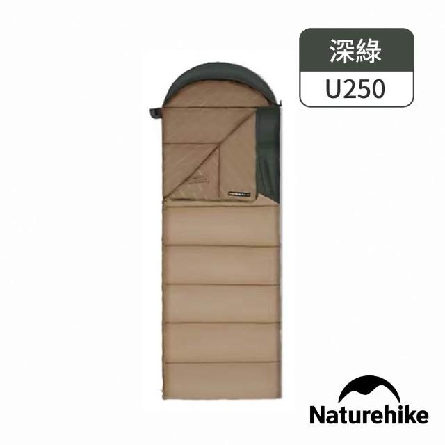 【Naturehike】晴天PL02可拼接機洗帶帽睡袋 U250 WS028(台灣總代理公司貨)