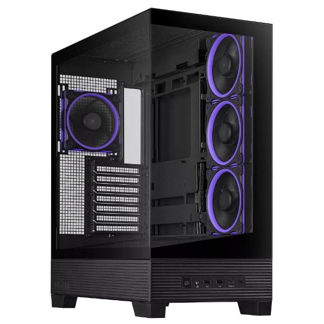 【華碩平台】U9廿四核RTX 5060 Ti 8G{狐狸座K09C}水冷PBA電競電腦(Ultra 9 285K/Z890/32G D5/1TB/WIFI)