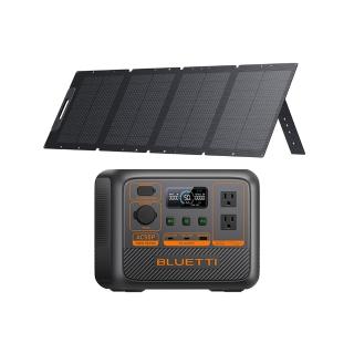 【BLUETTI】AC50P 700W 戶外移動電源 120W太陽能板套組(移動電源 戶外電池 露營 車宿 行動電源 UPS)