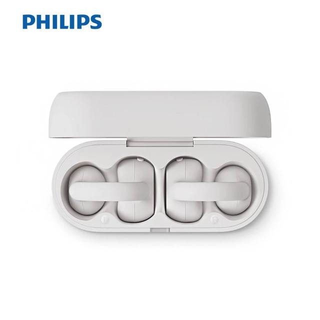 【Philips 飛利浦】開放式耳夾真無線藍牙耳機 TAQ2000(耳夾造型 輕巧但牢固)