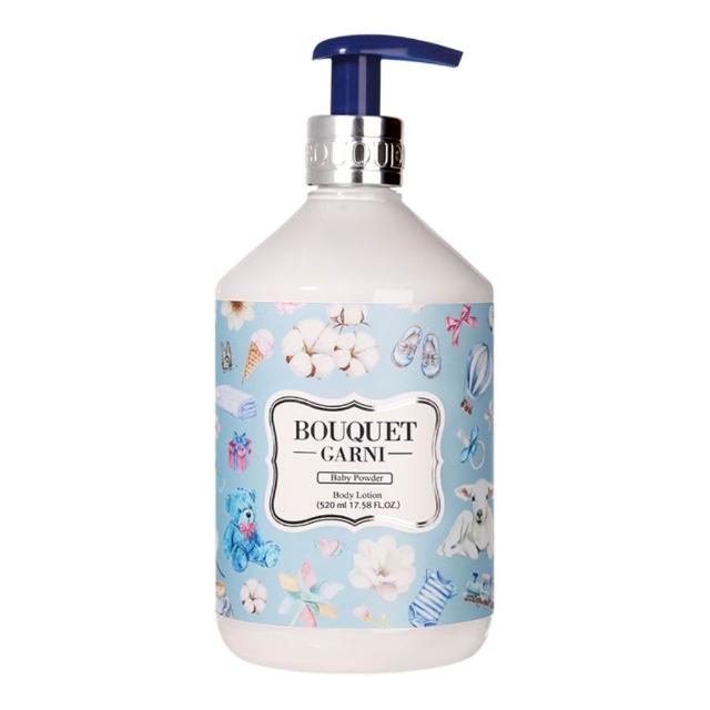 【BOUQUET GARNI】璞珈妮-香水潤膚乳液 520ml(白麝香、玫瑰花園、寶寶香)