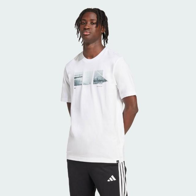 【adidas 愛迪達】休閒運動短袖上衣 T恤 棉質 男(多款任選)