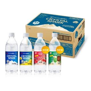 14228179 OL 【CrystalSpark】沁泡氣泡水500mlx2箱(共48入;氣泡水 日本原裝 強氣泡)