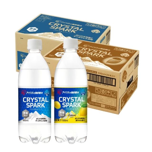 【IRIS】沁泡氣泡水500mlx2箱(共48入；日本原裝氣泡水)