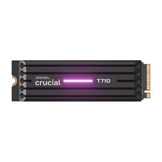 【Crucial 美光】T710 Gen5 2280 M.2 2TB SSD固態硬碟(含原廠散熱片/CT2000T710SSD5)