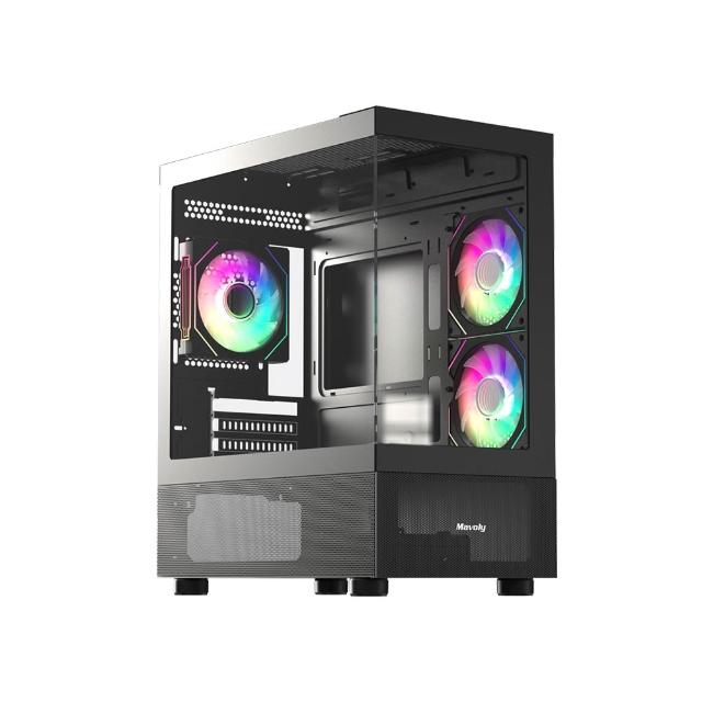 【NVIDIA】U5十核GeForce RTX 3050{摩羅斯JFFC}電競電腦(Ultra 5 225/華碩B860/32G D5/1TB)