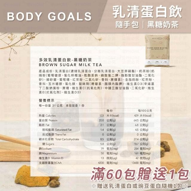 【愛Phone】BODY GOALS『乳清蛋白/豌豆蛋白』(高蛋白/多效乳清蛋白飲/豌豆蛋白飲/蛋白飲)