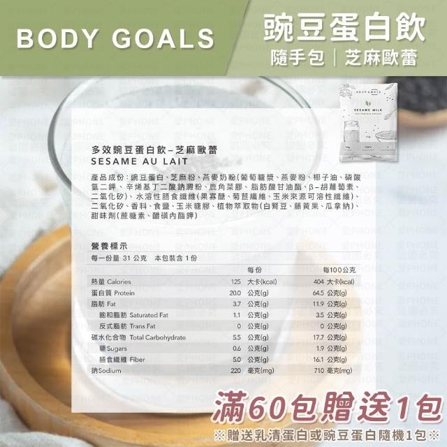 【愛Phone】BODY GOALS『乳清蛋白/豌豆蛋白』(高蛋白/多效乳清蛋白飲/豌豆蛋白飲/蛋白飲)