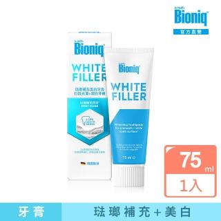 【Bioniq 貝歐尼】琺瑯補充美白牙膏75ml