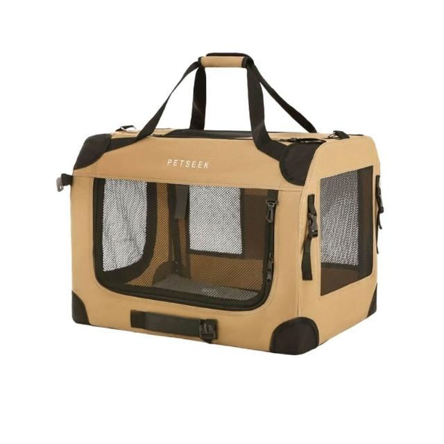 【Petvibe】Petseek寵覓加大款寵物外出包(寵物外出包/車用寵物包/寵物安全座椅/外出籠/貓咪外出籠)