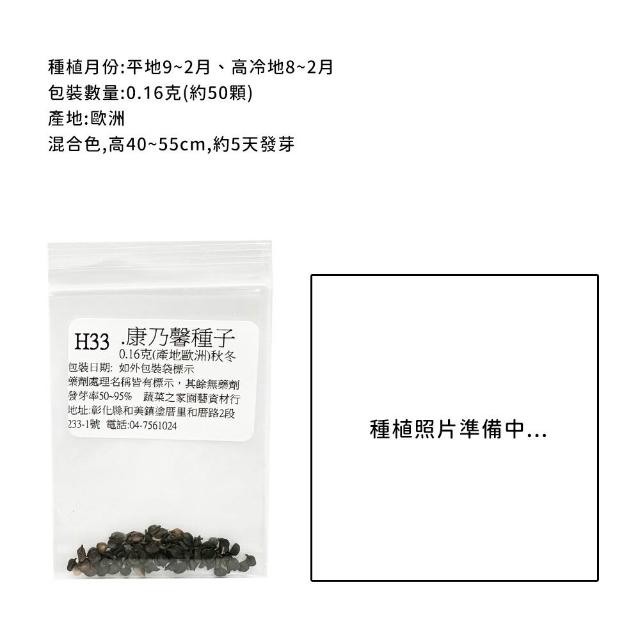 【蔬菜工坊】冬季可栽培花卉種子系列-各包裝數量詳見內文及圖片(魯冰花 波斯菊 蜀葵 金盞花)