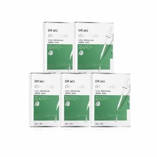 【DR.WU 達爾膚】積雪草舒敏精華面膜4片(5入組 共20片)