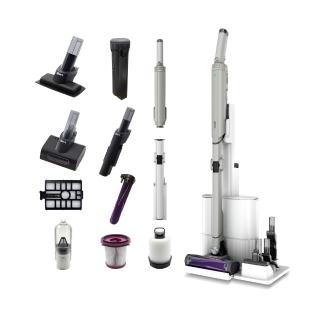 【Shark】LC351 EVOPOWER Neo+自動集塵智能無線吸塵器(輕量 抗纏結 HEPA濾網 寵物毛 手持 毛髮)