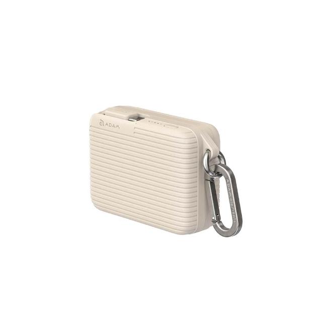 【ADAM 亞果元素】VIONTA T1 10000mAh 旅行用自帶線行動電源(已有標示Wh)