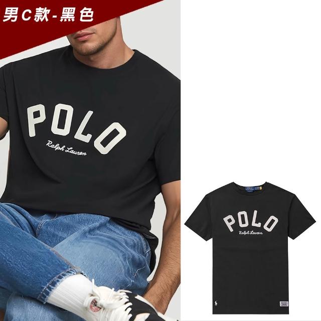 【RALPH LAUREN】RL POLO 經典印刷文字圖案短袖T恤 上衣-多色選(平輸品/短T)
