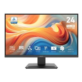 【MSI 微星】PRO MP243L E14 24型 IPS 144Hz 平面美型商用螢幕(EyesErgo技術/HDMI/1ms/組合用)