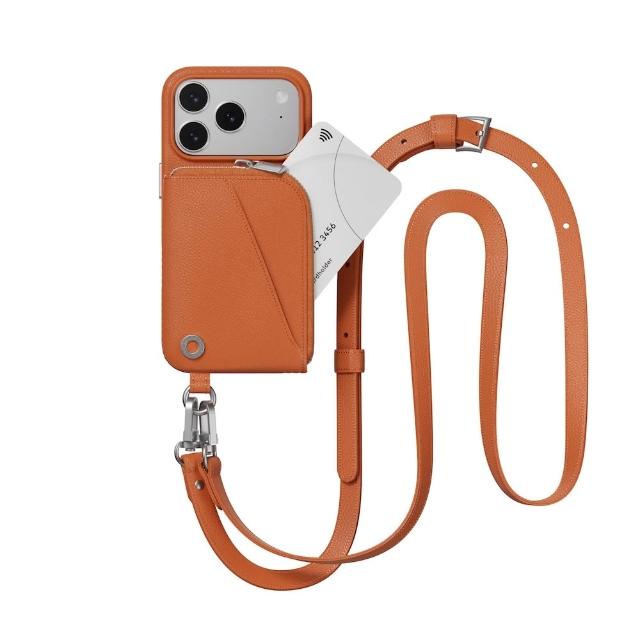 【MAGEASY】iPhone 17 Pouch 錢包掛繩手機殼(iPhone 17/Air/Pro/Pro Max)