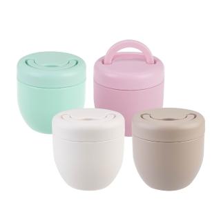【Oasis】官方直營 蛋型真空保溫食物罐 600ml(癒蛋型外殼 圓潤可愛 讓出門也有好心情！)